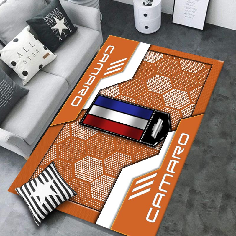 Chevrolet Camaro Area Rugs 3387 Multicolor - Famjoys Chevrolet Camaro Area Rugs 3387 Multicolor - Famjoys