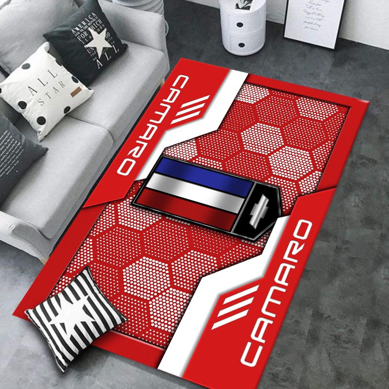 Chevrolet Camaro Area Rugs 3387 Multicolor - Famjoys Chevrolet Camaro Area Rugs 3387 Multicolor - Famjoys