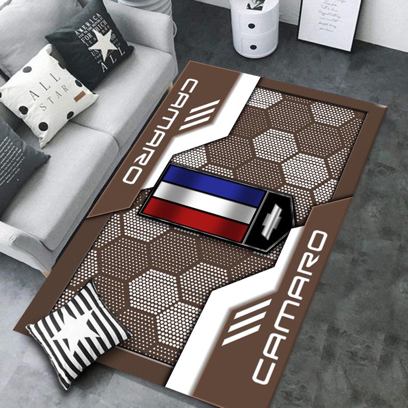 Chevrolet Camaro Area Rugs 3387 Multicolor - Famjoys Chevrolet Camaro Area Rugs 3387 Multicolor - Famjoys