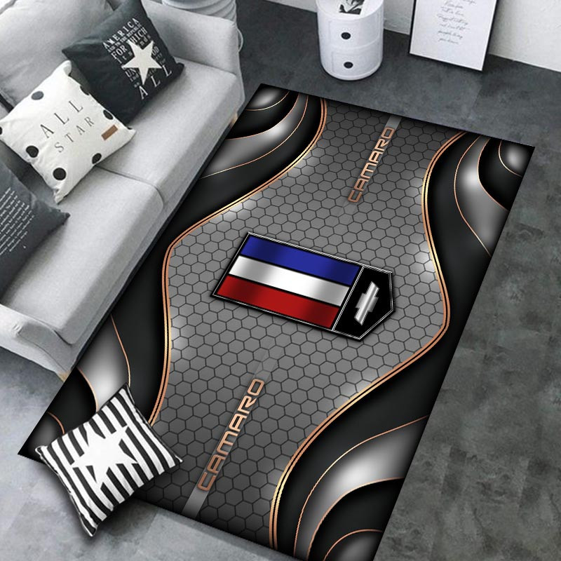 Chevrolet Camaro Area Rugs 3898 Multicolor - Famjoys Chevrolet Camaro Area Rugs 3898 Multicolor - Famjoys