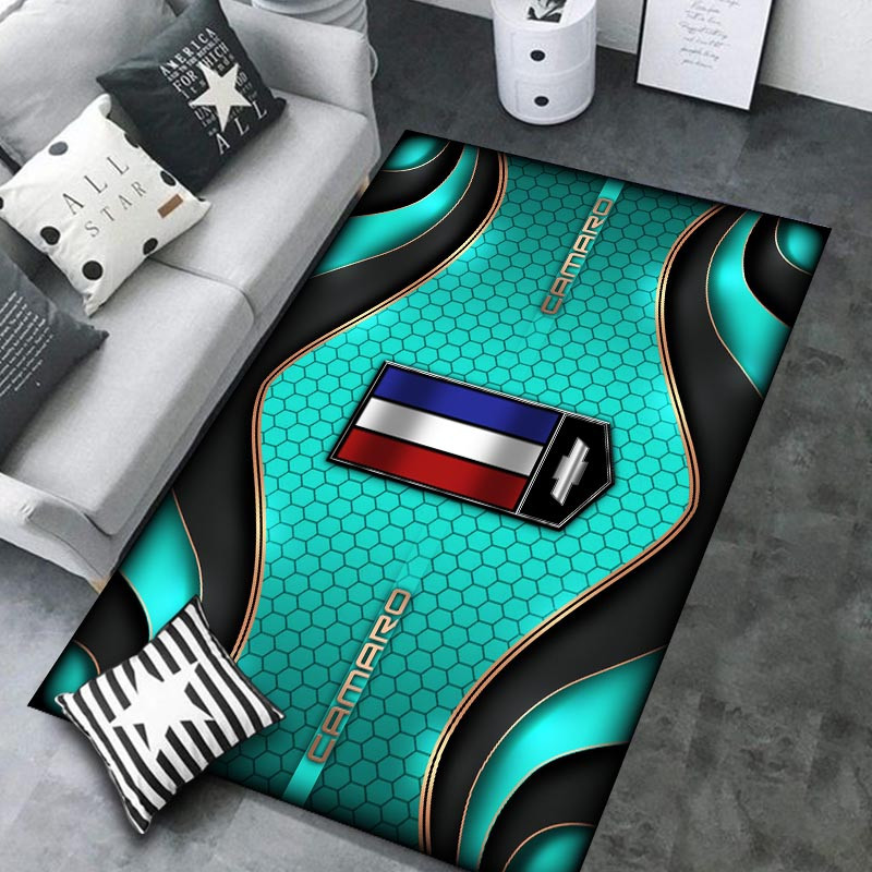Chevrolet Camaro Area Rugs 3898 Multicolor - Famjoys Chevrolet Camaro Area Rugs 3898 Multicolor - Famjoys