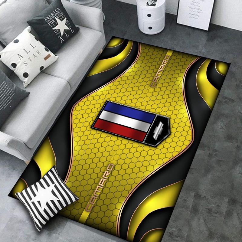 Chevrolet Camaro Area Rugs 3898 Multicolor - Famjoys Chevrolet Camaro Area Rugs 3898 Multicolor - Famjoys