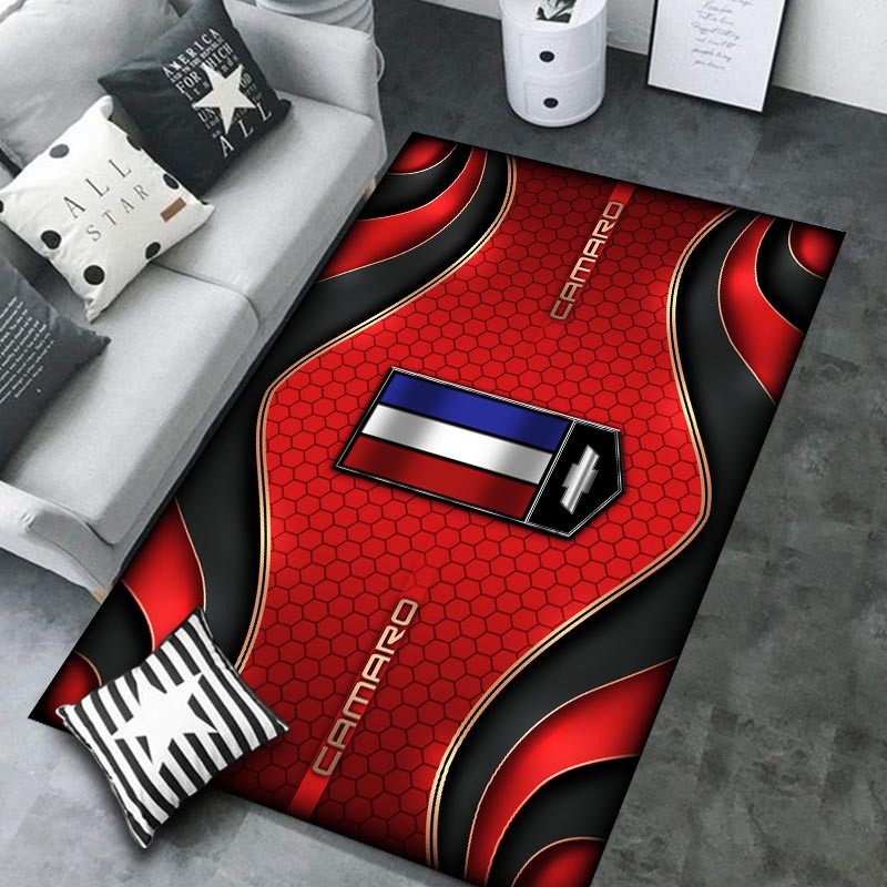 Chevrolet Camaro Area Rugs 3898 Multicolor - Famjoys Chevrolet Camaro Area Rugs 3898 Multicolor - Famjoys