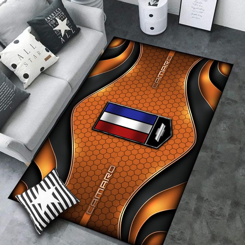 Chevrolet Camaro Area Rugs 3898 Multicolor - Famjoys Chevrolet Camaro Area Rugs 3898 Multicolor - Famjoys
