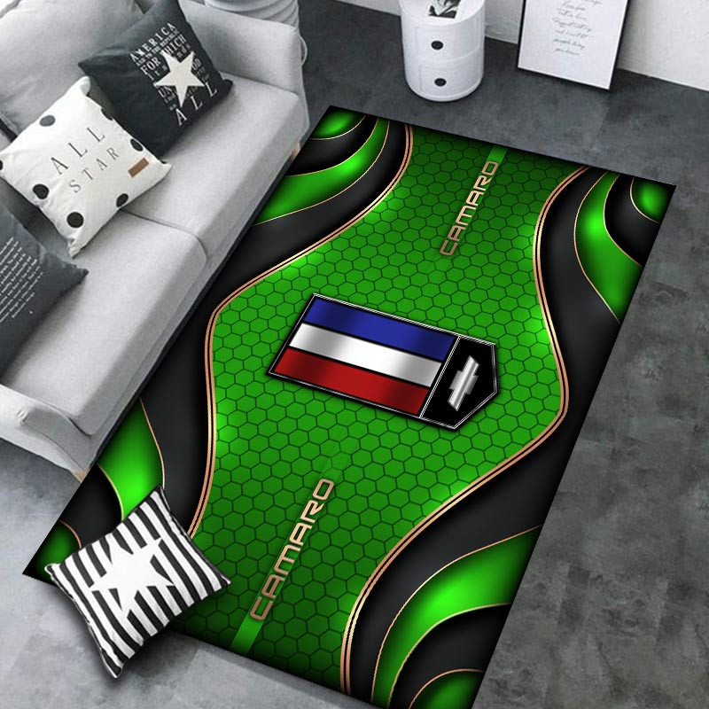 Chevrolet Camaro Area Rugs 3898 Multicolor - Famjoys Chevrolet Camaro Area Rugs 3898 Multicolor - Famjoys