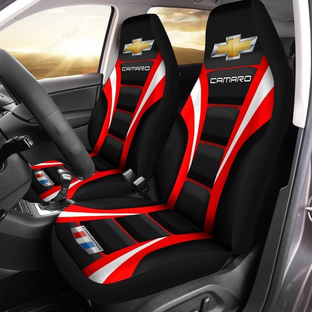 chevrolet camaro car seat cover set of 2 ver2 red ryvyk - Famjoys chevrolet camaro car seat cover set of 2 ver2 red ryvyk - Famjoys