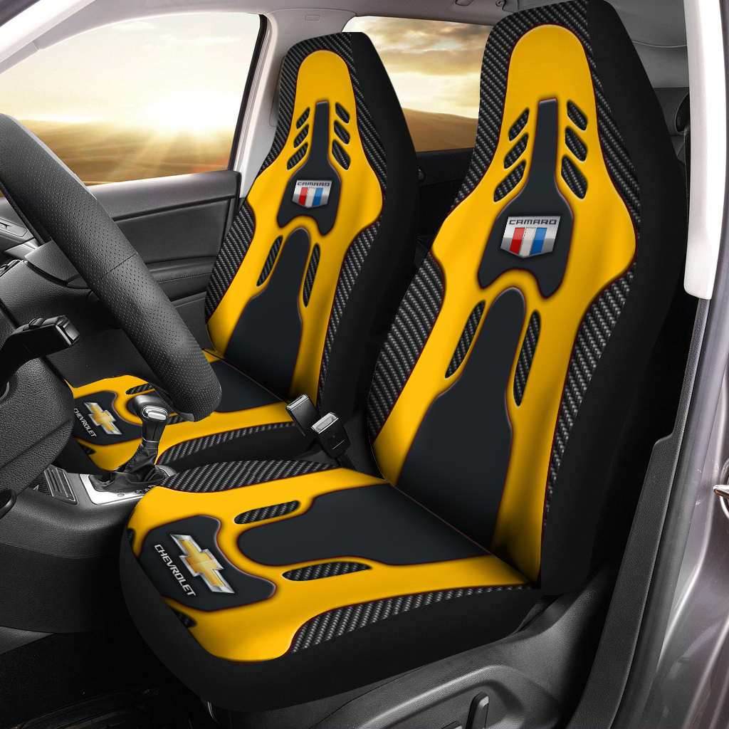 Chevrolet Camaro Car Seat Cover Ver4 - Famjoys Chevrolet Camaro Car Seat Cover Ver4 - Famjoys