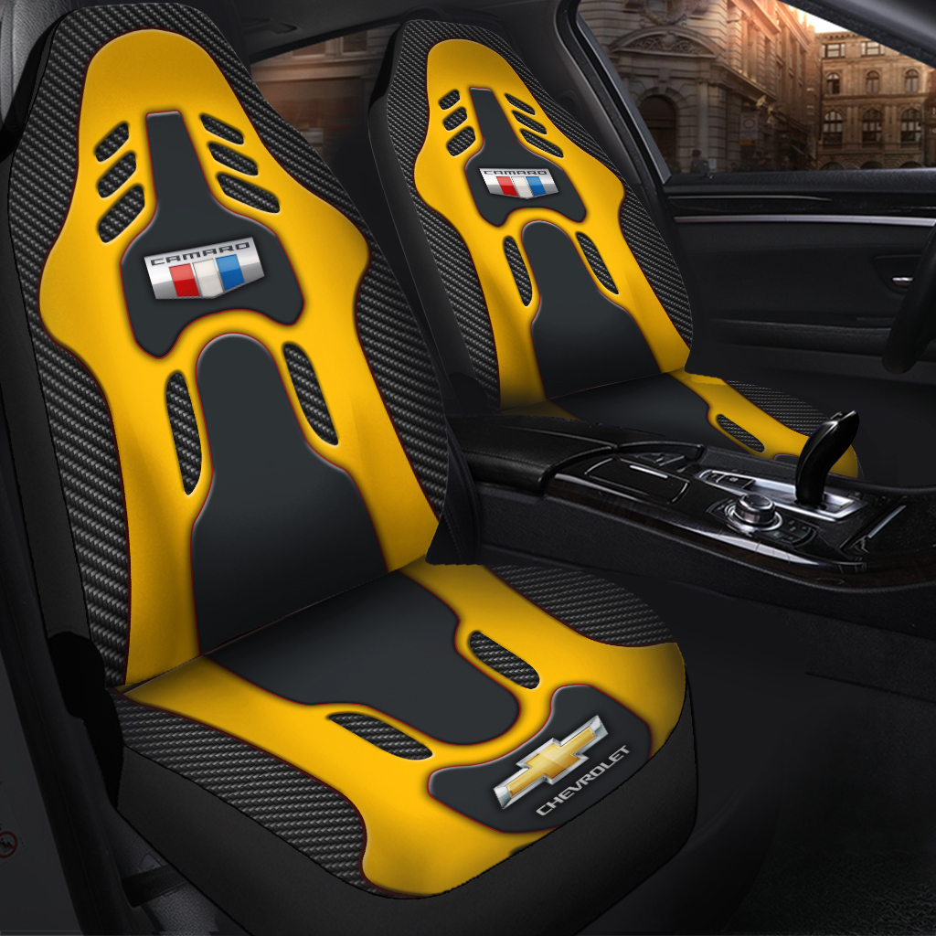 Chevrolet Camaro Car Seat Cover Ver4 - Famjoys Chevrolet Camaro Car Seat Cover Ver4 - Famjoys
