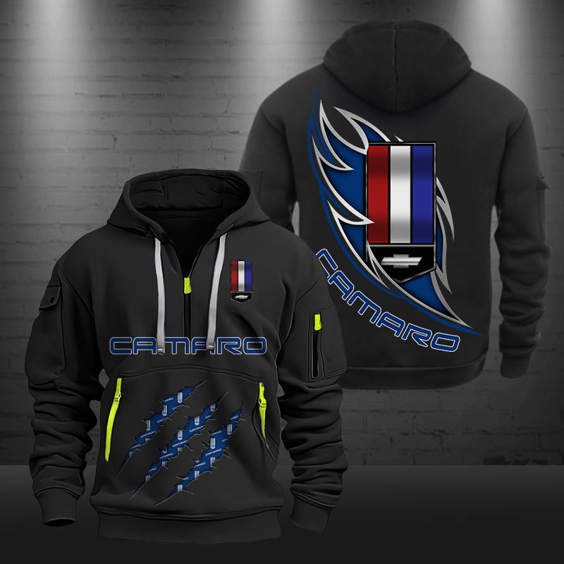 Chevrolet Camaro New Zip Hoodie 0430 Multicolor - Famjoys Chevrolet Camaro New Zip Hoodie 0430 Multicolor - Famjoys