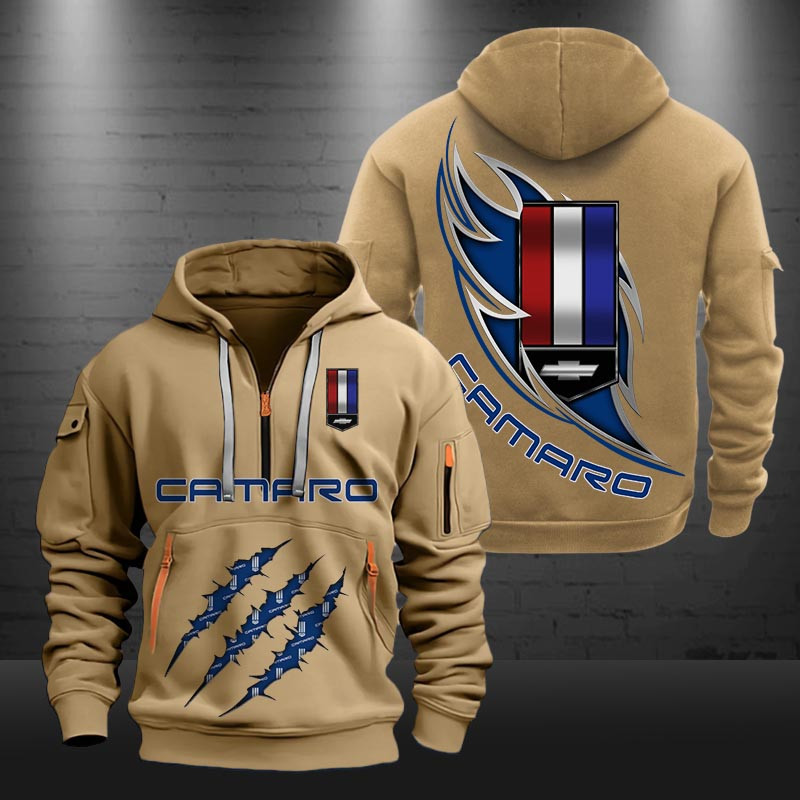 Chevrolet Camaro New Zip Hoodie 0430 Multicolor - Famjoys Chevrolet Camaro New Zip Hoodie 0430 Multicolor - Famjoys