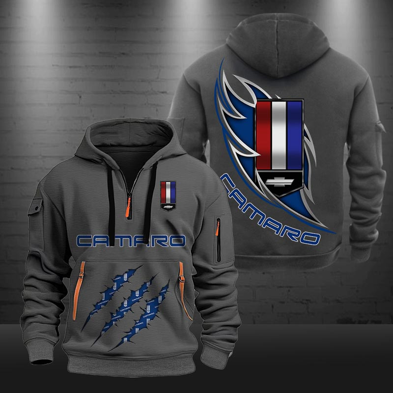 Chevrolet Camaro New Zip Hoodie 0430 Multicolor - Famjoys Chevrolet Camaro New Zip Hoodie 0430 Multicolor - Famjoys