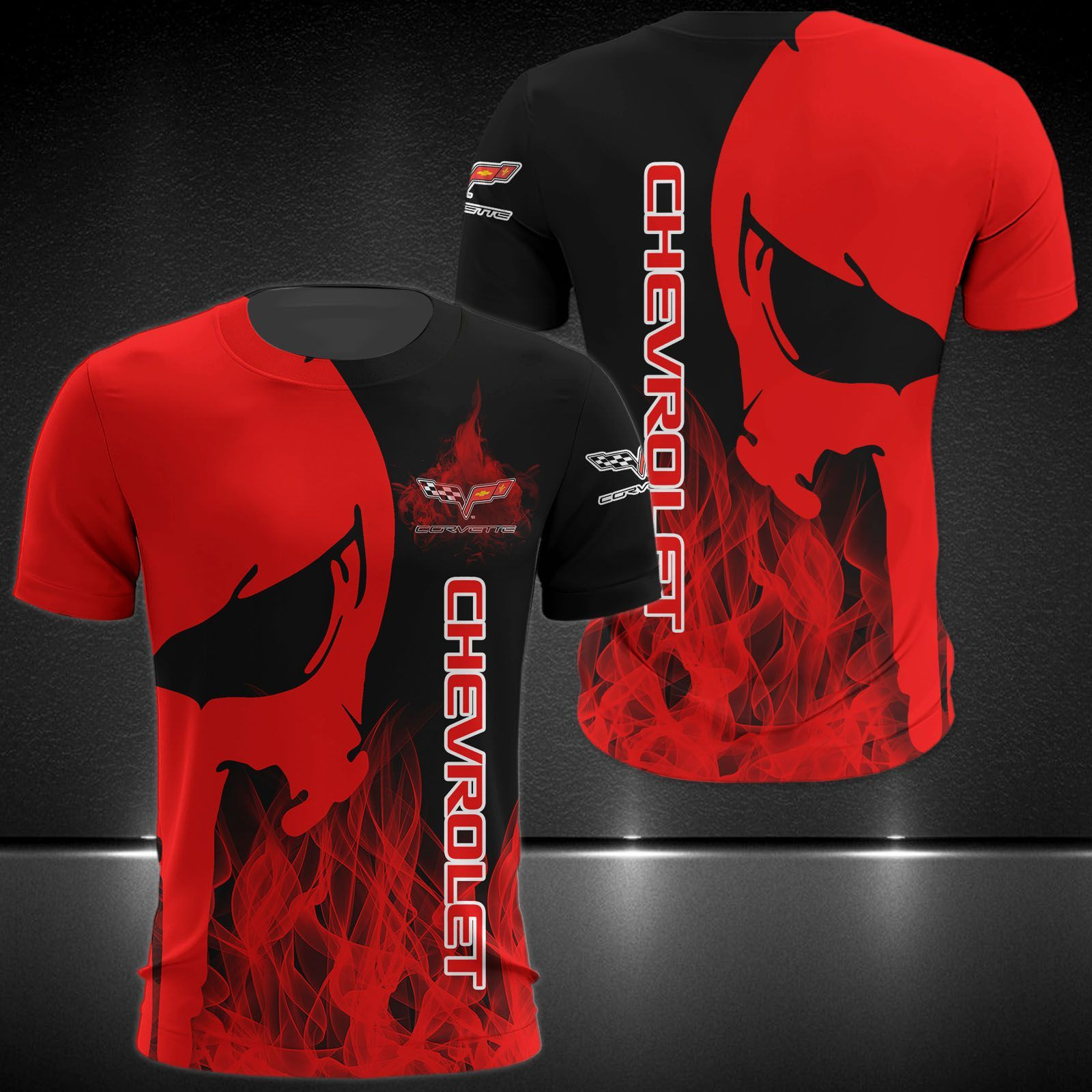 Chevrolet Corvette All Over Print Apparel9036