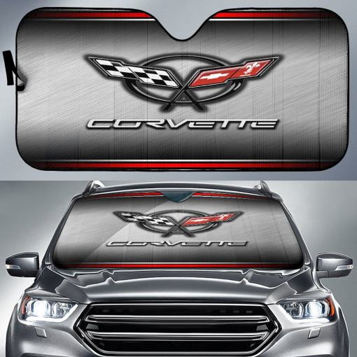Chevrolet Corvette C5 Windshield Sun Shade V1 - Famjoys Chevrolet Corvette C5 Windshield Sun Shade V1 - Famjoys