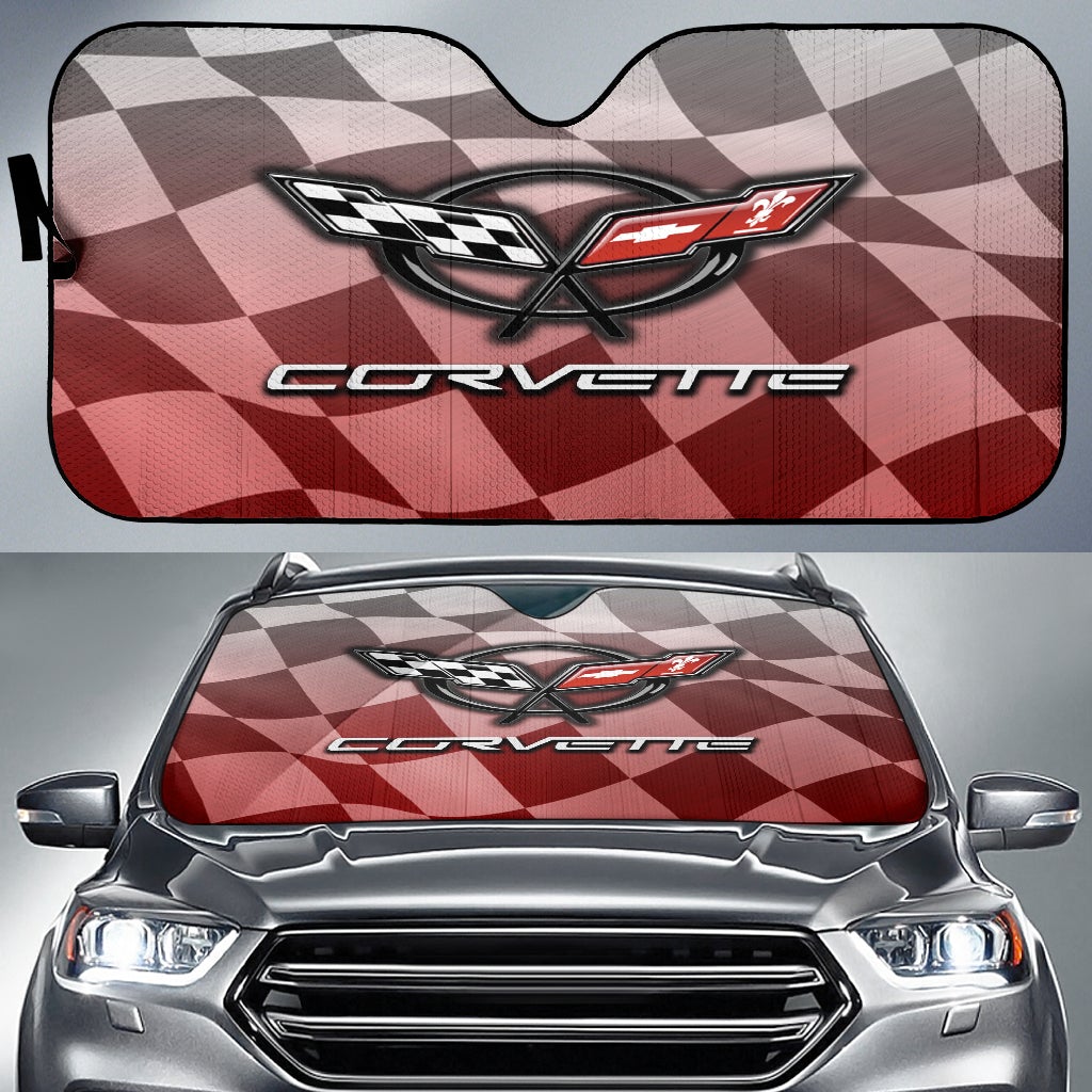 Chevrolet Corvette C5 Windshield Sun Shade V3 - Famjoys Chevrolet Corvette C5 Windshield Sun Shade V3 - Famjoys
