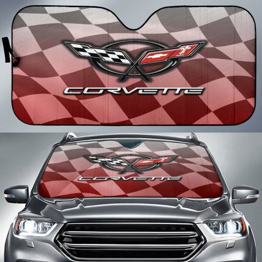 Chevrolet Corvette C5 Windshield Sun Shade V3 - Famjoys Chevrolet Corvette C5 Windshield Sun Shade V3 - Famjoys