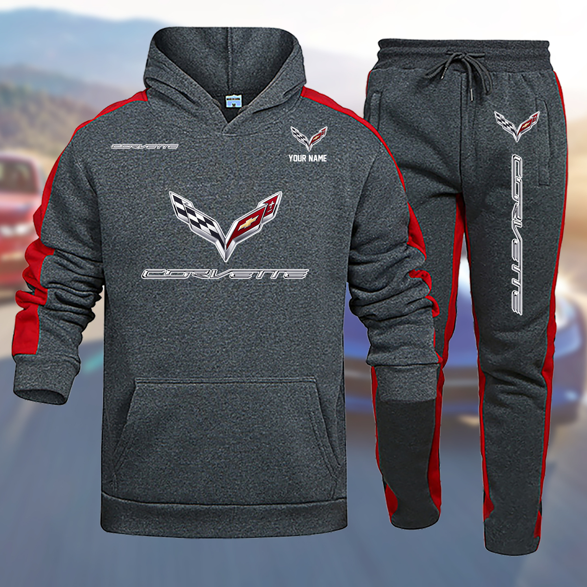 Chevrolet Corvette C7 Hoodie Set - Famjoys Chevrolet Corvette C7 Hoodie Set - Famjoys