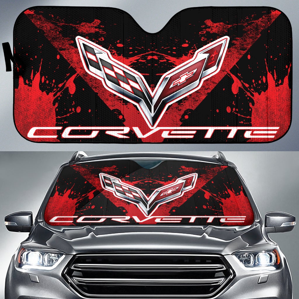 Chevrolet Corvette C7 Windshield Sun shade - Famjoys Chevrolet Corvette C7 Windshield Sun shade - Famjoys