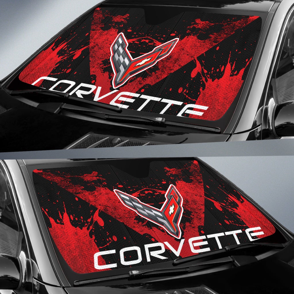Chevrolet Corvette C8 Windshield Sun shade - Famjoys Chevrolet Corvette C8 Windshield Sun shade - Famjoys