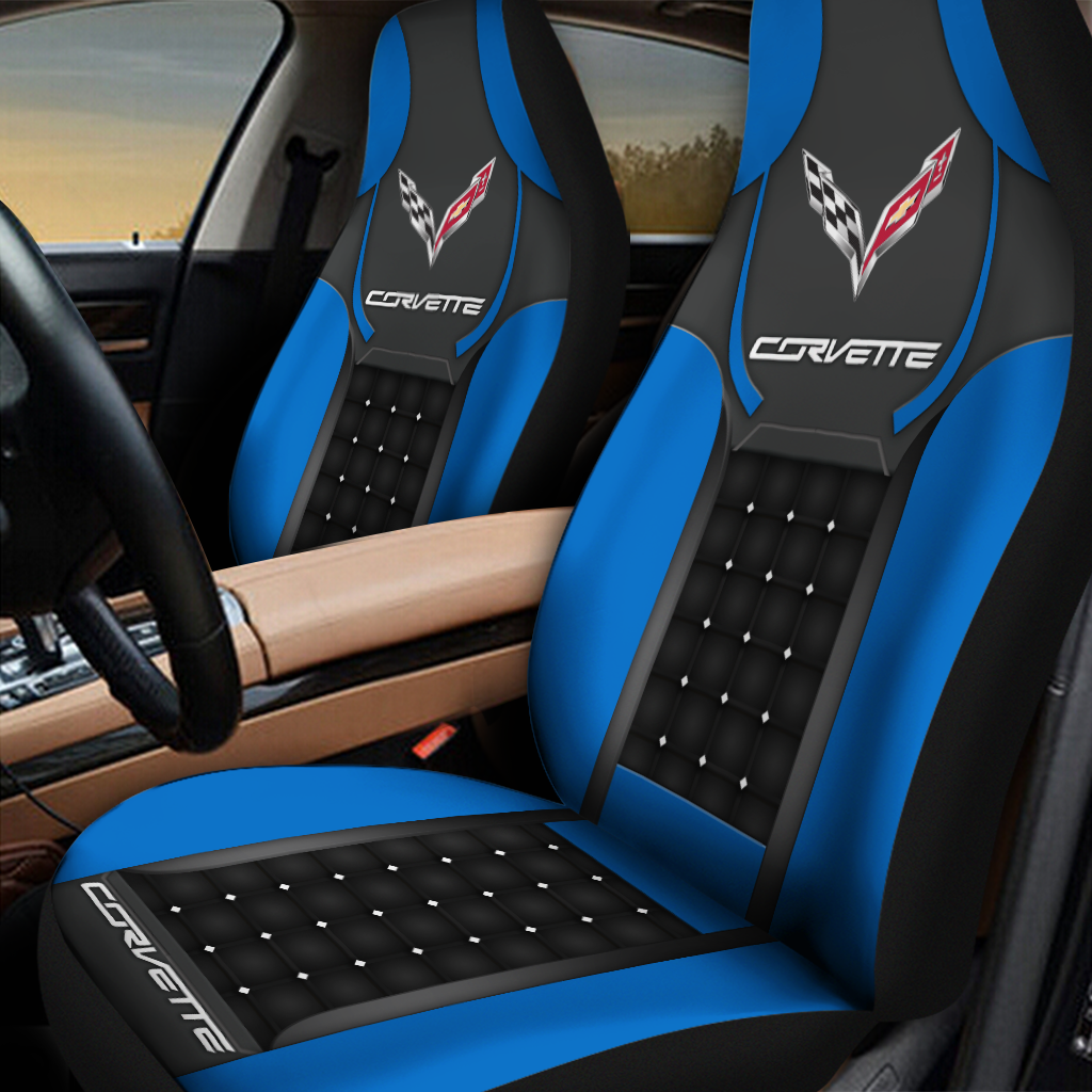Chevrolet Corvette Car Seat Cover V12 - Famjoys Chevrolet Corvette Car Seat Cover V12 - Famjoys