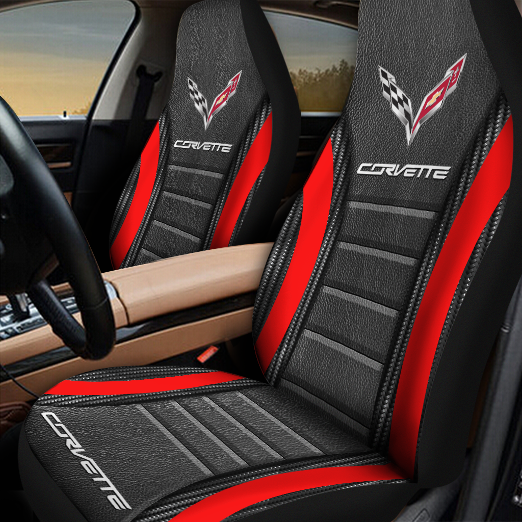 Chevrolet Corvette Car Seat Cover V15 - Famjoys Chevrolet Corvette Car Seat Cover V15 - Famjoys