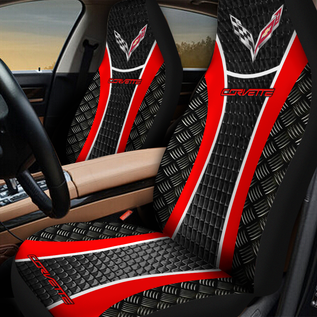 Chevrolet Corvette Car Seat Cover V4 - Famjoys Chevrolet Corvette Car Seat Cover V4 - Famjoys