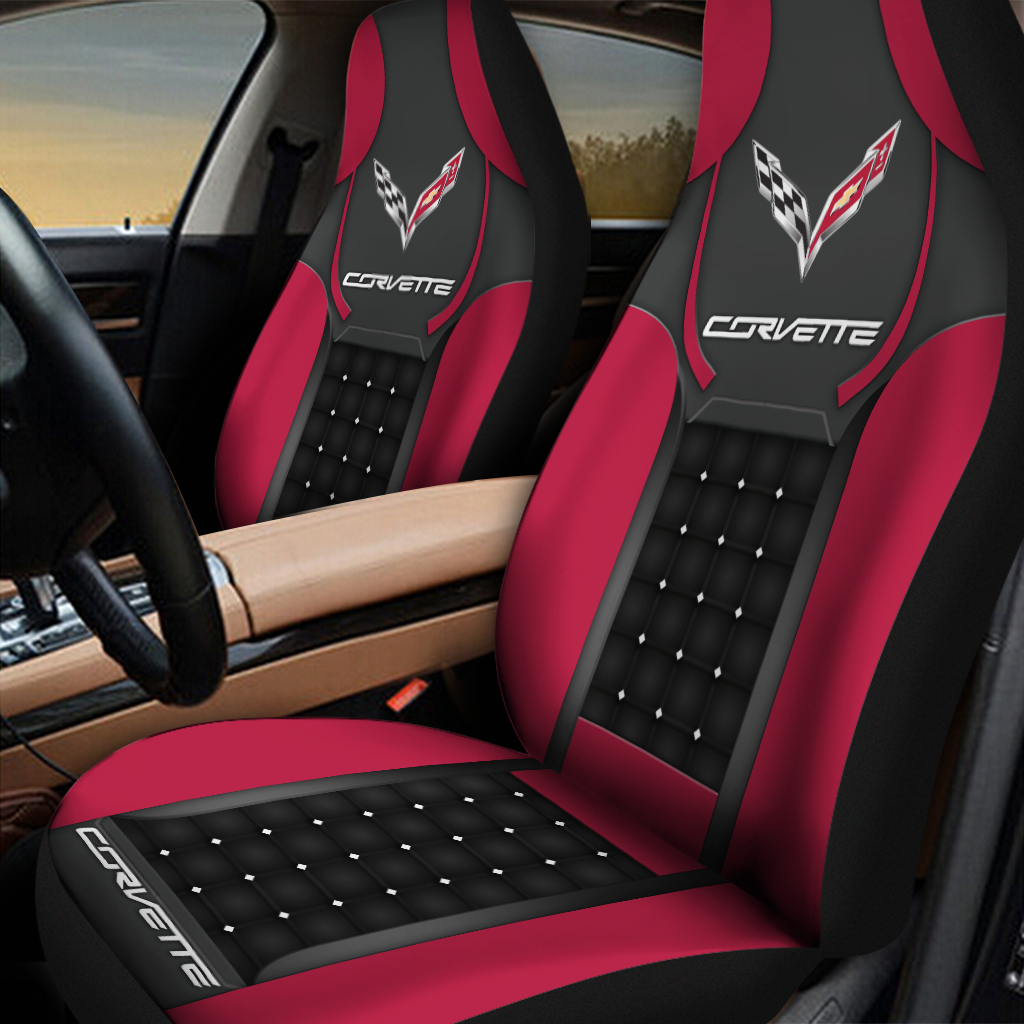 Chevrolet Corvette Car Seat Cover V9 - Famjoys Chevrolet Corvette Car Seat Cover V9 - Famjoys