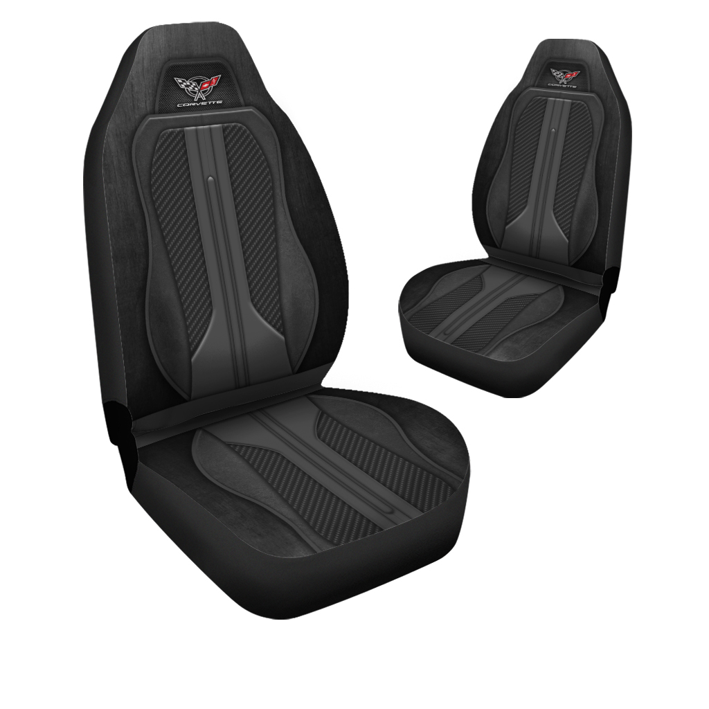 Chevrolet Corvette Car Seat Cover Ver2 - Famjoys Chevrolet Corvette Car Seat Cover Ver2 - Famjoys