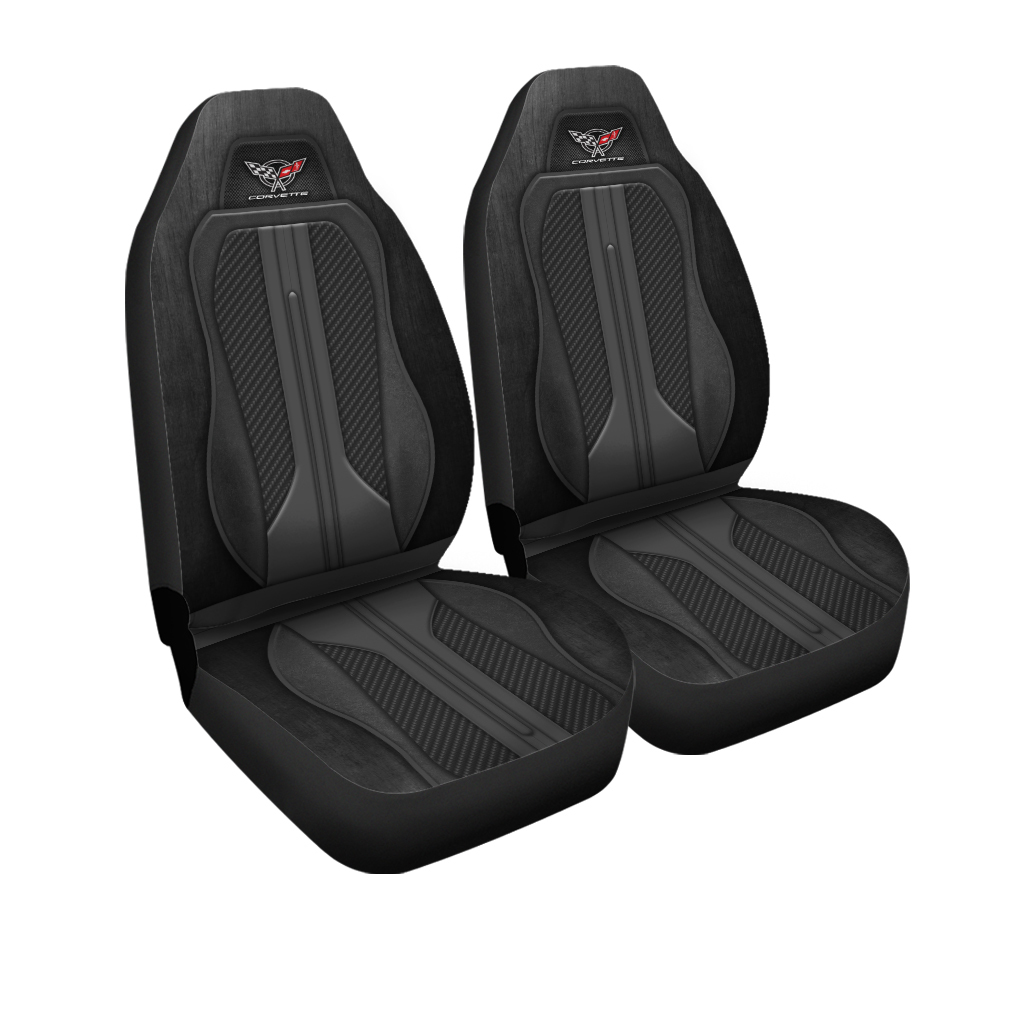 Chevrolet Corvette Car Seat Cover Ver2 - Famjoys Chevrolet Corvette Car Seat Cover Ver2 - Famjoys