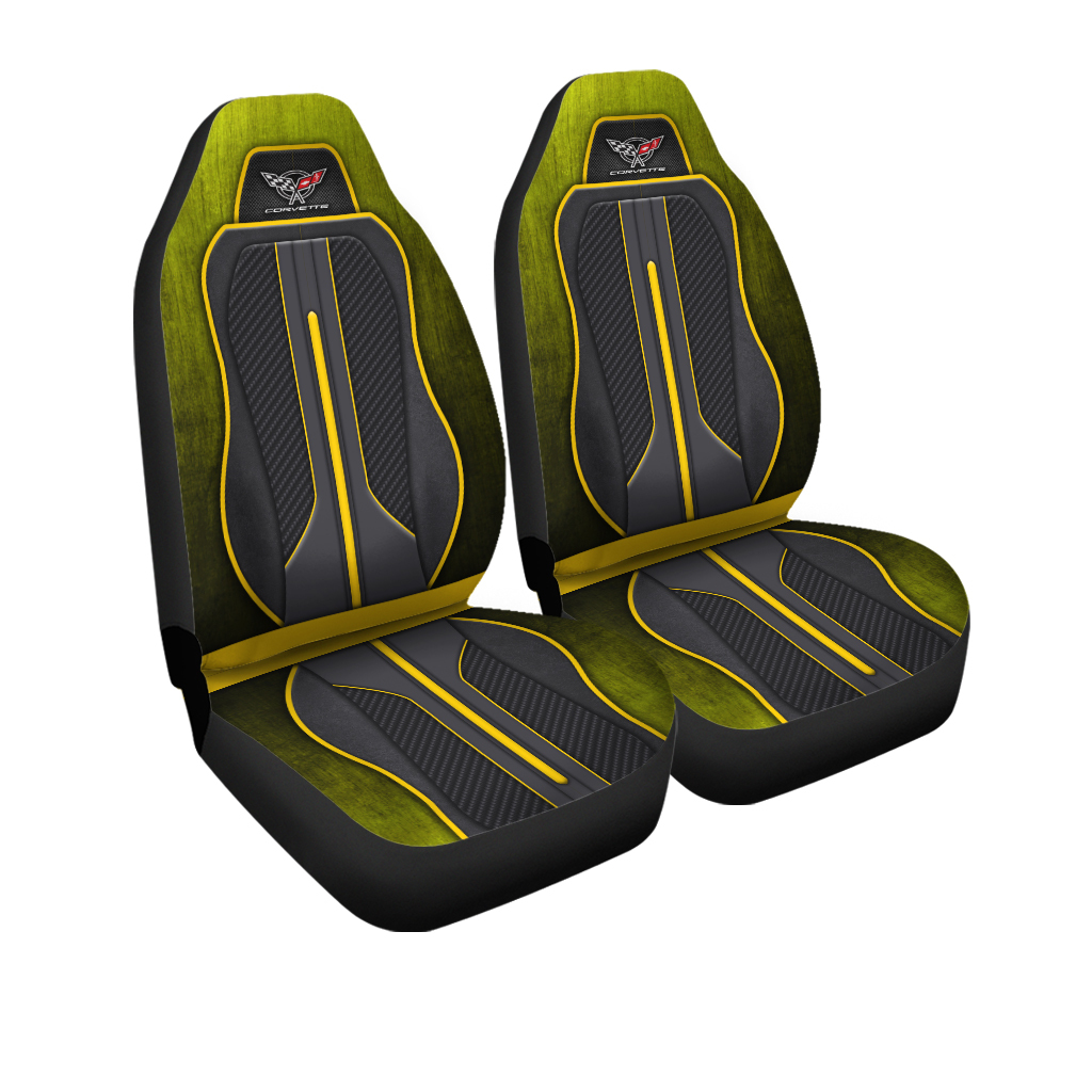 Chevrolet Corvette Car Seat Cover Ver3 - Famjoys Chevrolet Corvette Car Seat Cover Ver3 - Famjoys