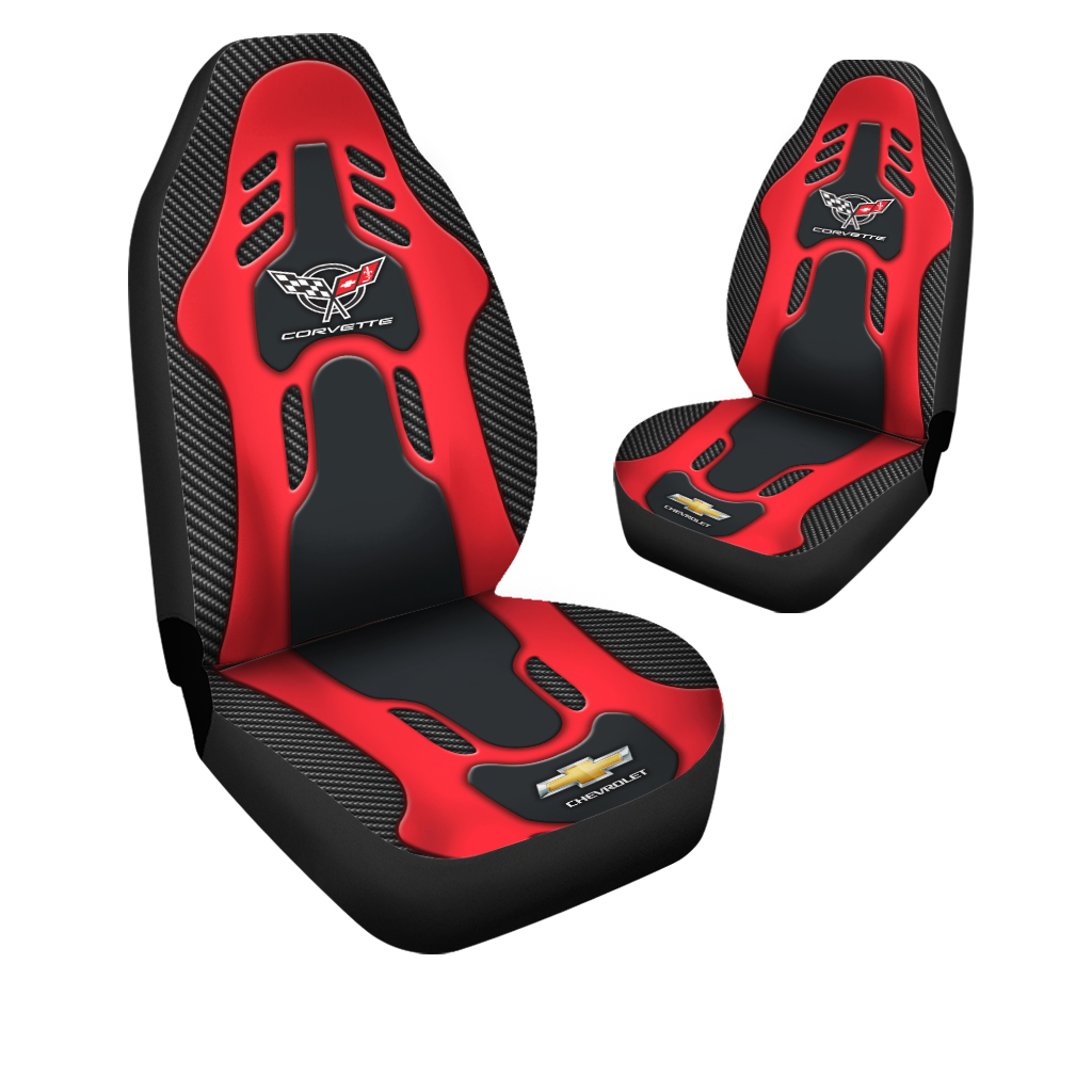 Chevrolet Corvette Car Seat Cover Ver4 - Famjoys Chevrolet Corvette Car Seat Cover Ver4 - Famjoys