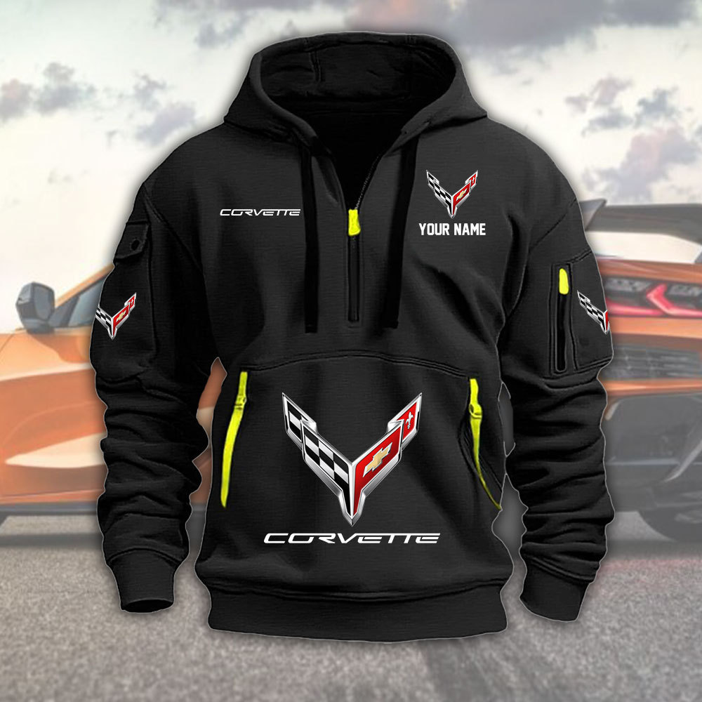 Chevrolet corvette Heavy Hoodie - Famjoys Chevrolet corvette Heavy Hoodie - Famjoys