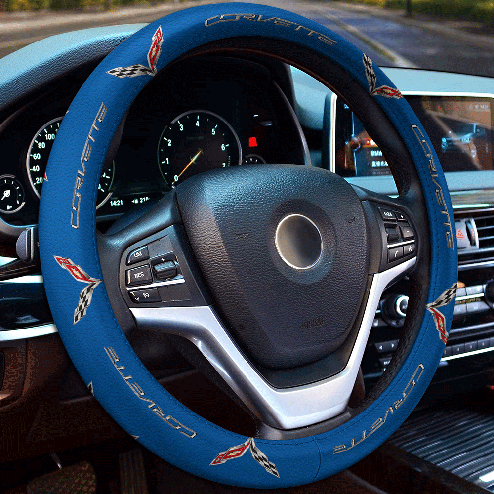 Chevrolet Corvette Steering Wheel Cover - Famjoys Chevrolet Corvette Steering Wheel Cover - Famjoys