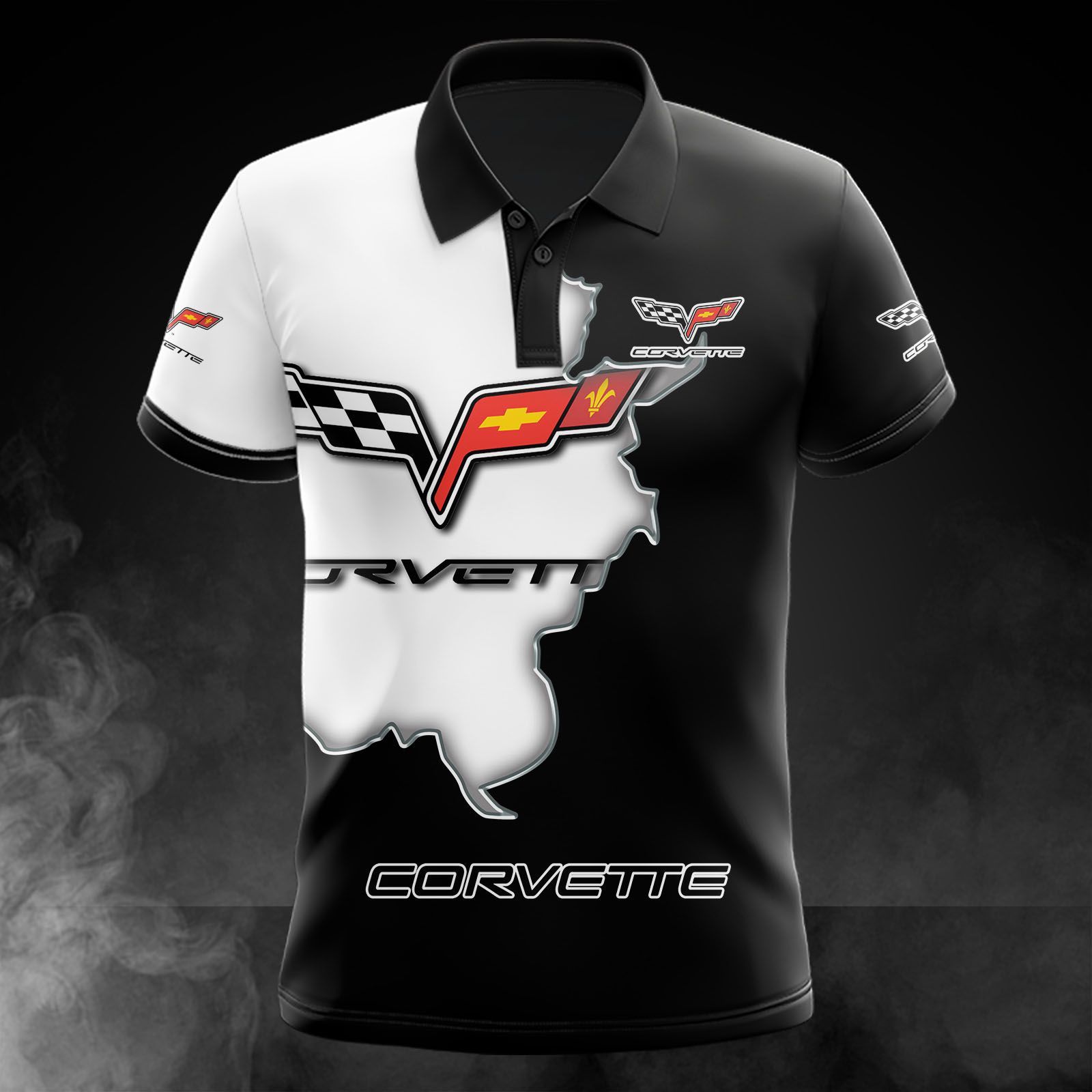 Chevrolet Corvette T-Shirt, Polo, Hoodie, Zip, Bomber 012 - Famjoys Chevrolet Corvette T-Shirt, Polo, Hoodie, Zip, Bomber 012 - Famjoys