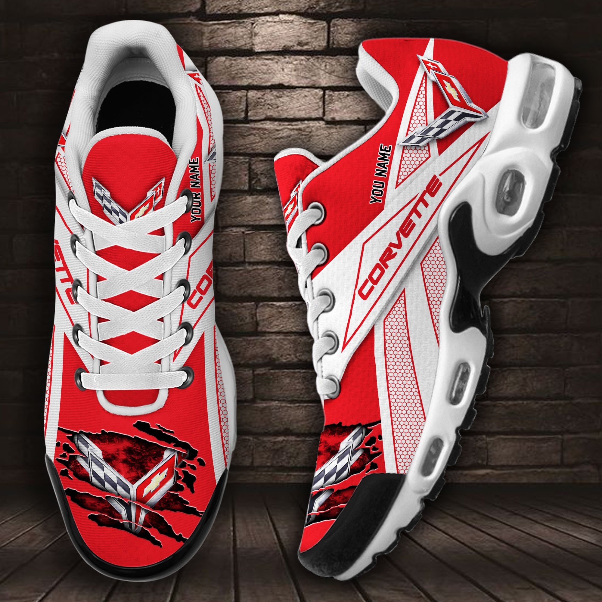 Chevrolet Corvette TN Shoes Sneakers For Men And Women - Famjoys Chevrolet Corvette TN Shoes Sneakers For Men And Women - Famjoys