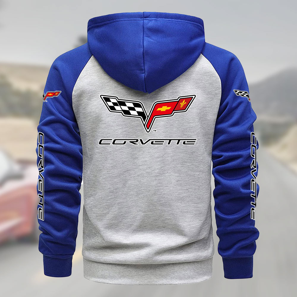 Chevrolet Corvette Zipper Hoodie - Famjoys Chevrolet Corvette Zipper Hoodie - Famjoys