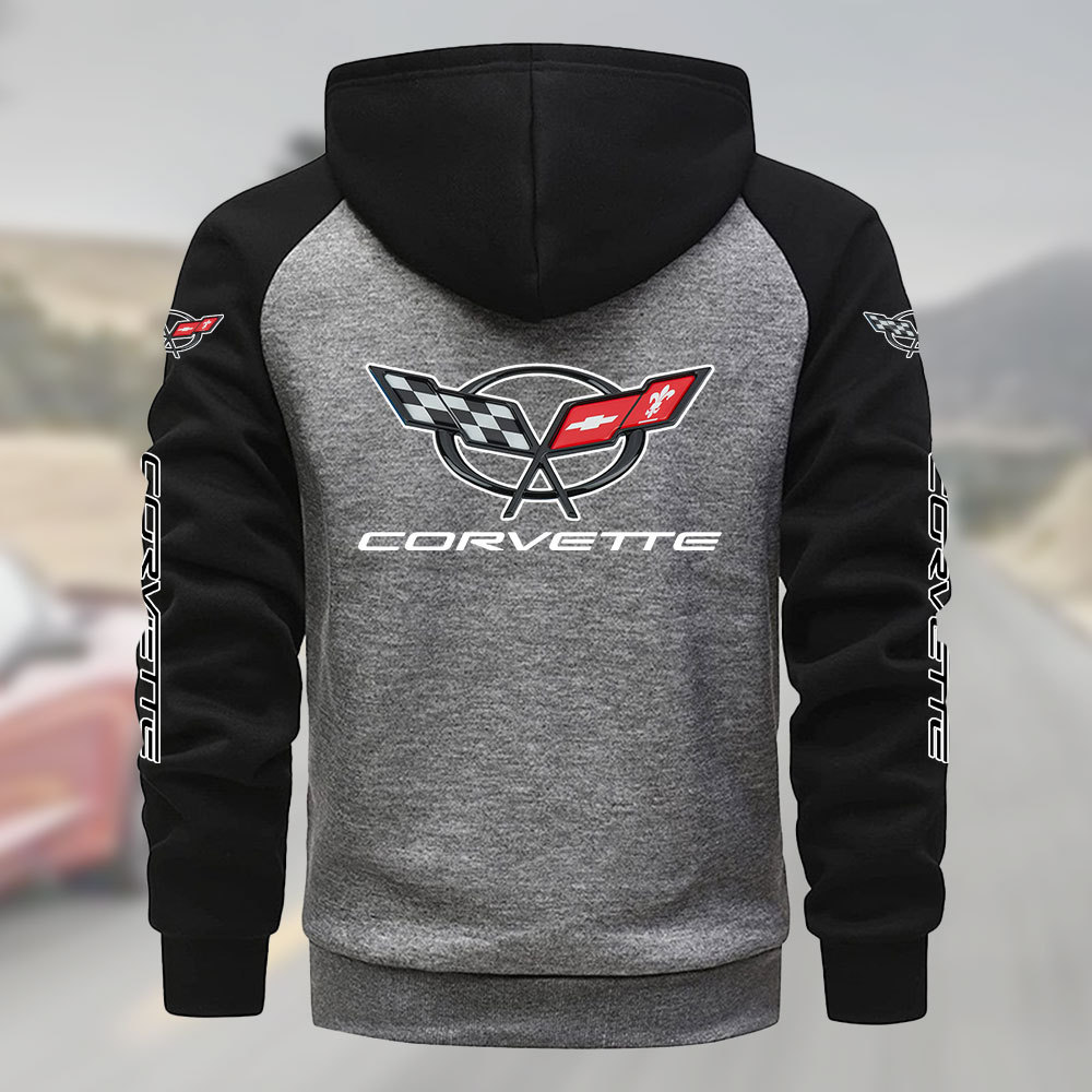 Chevrolet Corvette Zipper Hoodie - Famjoys Chevrolet Corvette Zipper Hoodie - Famjoys