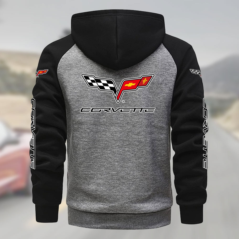 Chevrolet Corvette Zipper Hoodie - Famjoys Chevrolet Corvette Zipper Hoodie - Famjoys