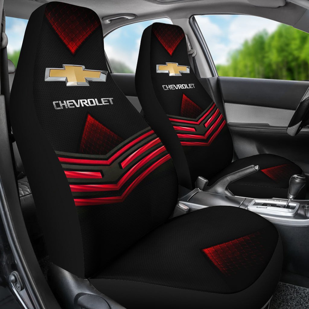 Chevrolet Logo Car Seat Covers Automobile AA22102001 - Famjoys Chevrolet Logo Car Seat Covers Automobile AA22102001 - Famjoys