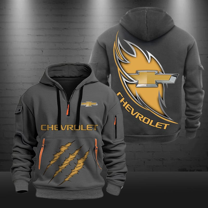 Chevrolet New Zip Hoodie 0429 Multicolor - Famjoys Chevrolet New Zip Hoodie 0429 Multicolor - Famjoys