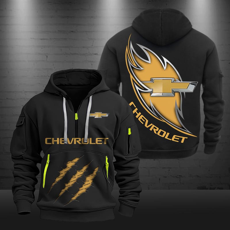 Chevrolet New Zip Hoodie 0429 Multicolor - Famjoys Chevrolet New Zip Hoodie 0429 Multicolor - Famjoys