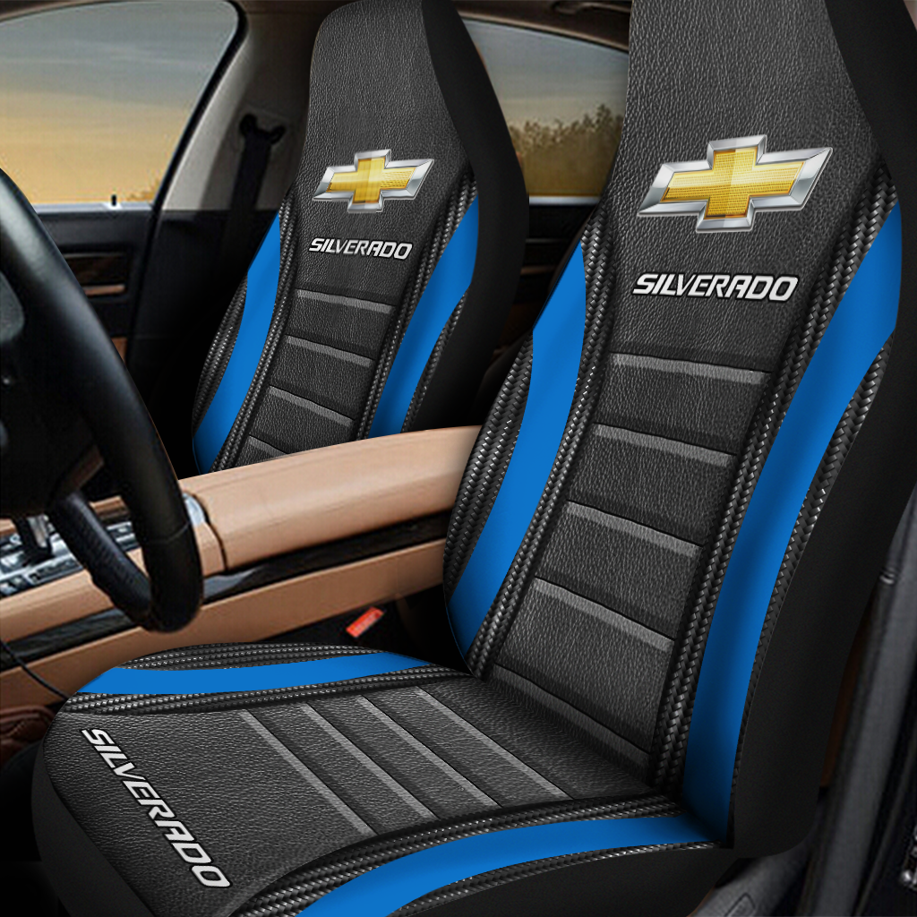 Chevrolet Silverado Car Seat Cover V2 - Famjoys Chevrolet Silverado Car Seat Cover V2 - Famjoys