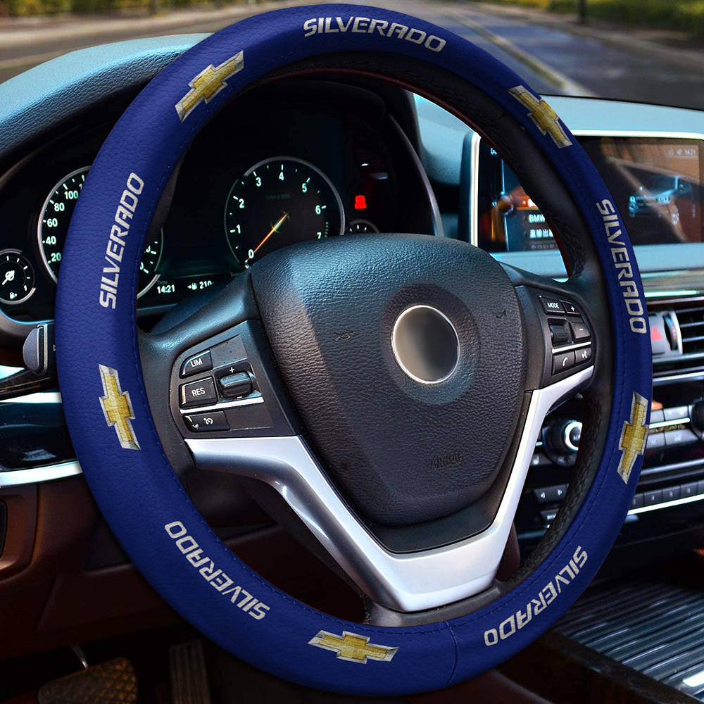 Chevrolet Silverado Steering Wheel Cover - Famjoys Chevrolet Silverado Steering Wheel Cover - Famjoys