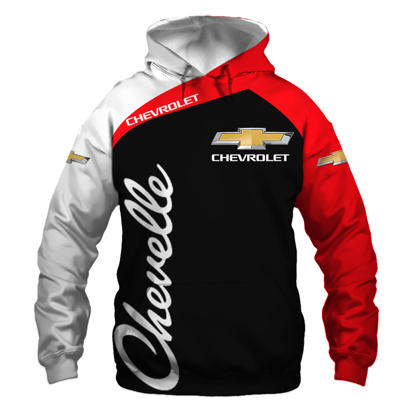 Chevrolet t-shirt hoodie apparel 3D full printing
