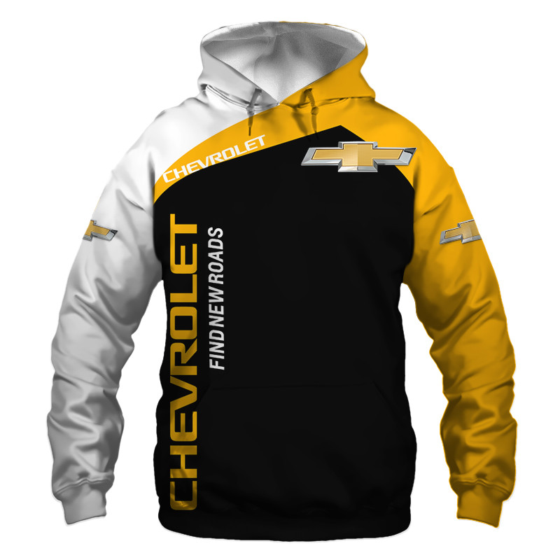 Chevrolet t-shirt hoodie apparel 3D full printing