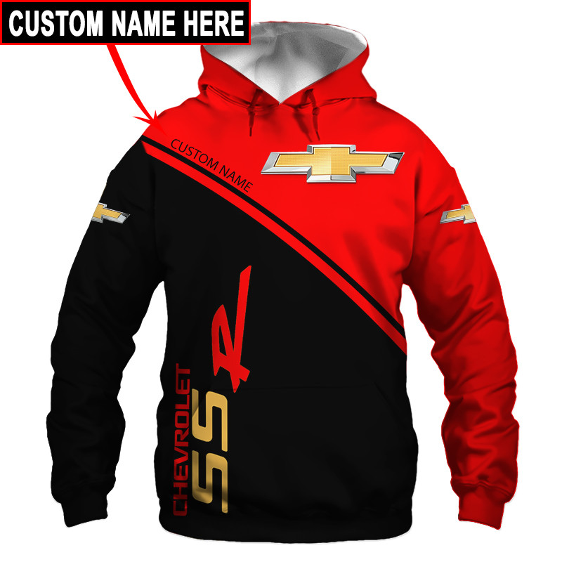 Chevrolet t-shirt hoodie apparel 3D full printing