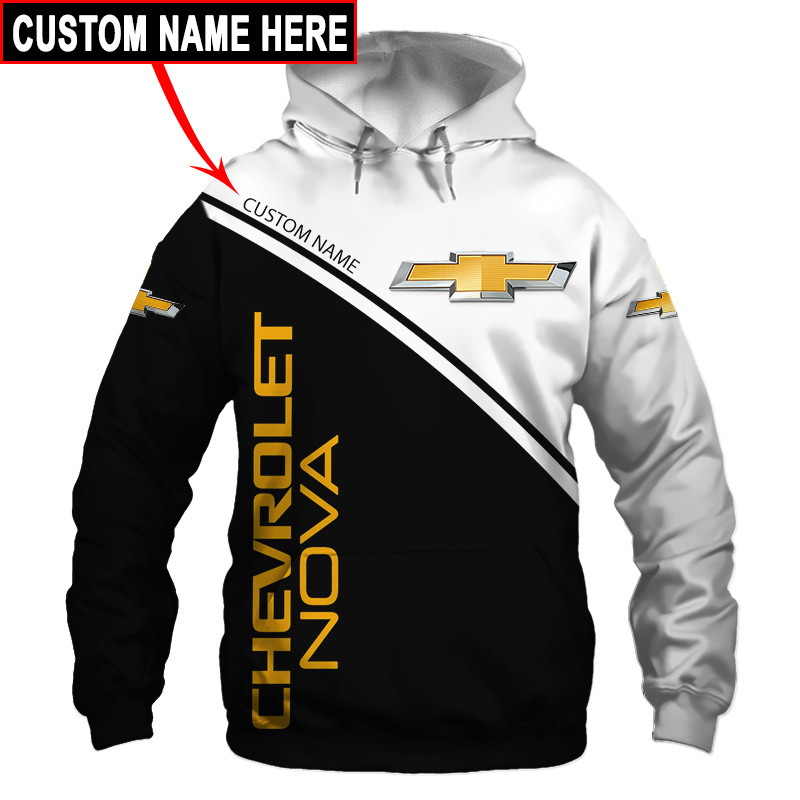 Chevrolet t-shirt hoodie apparel 3D full printing