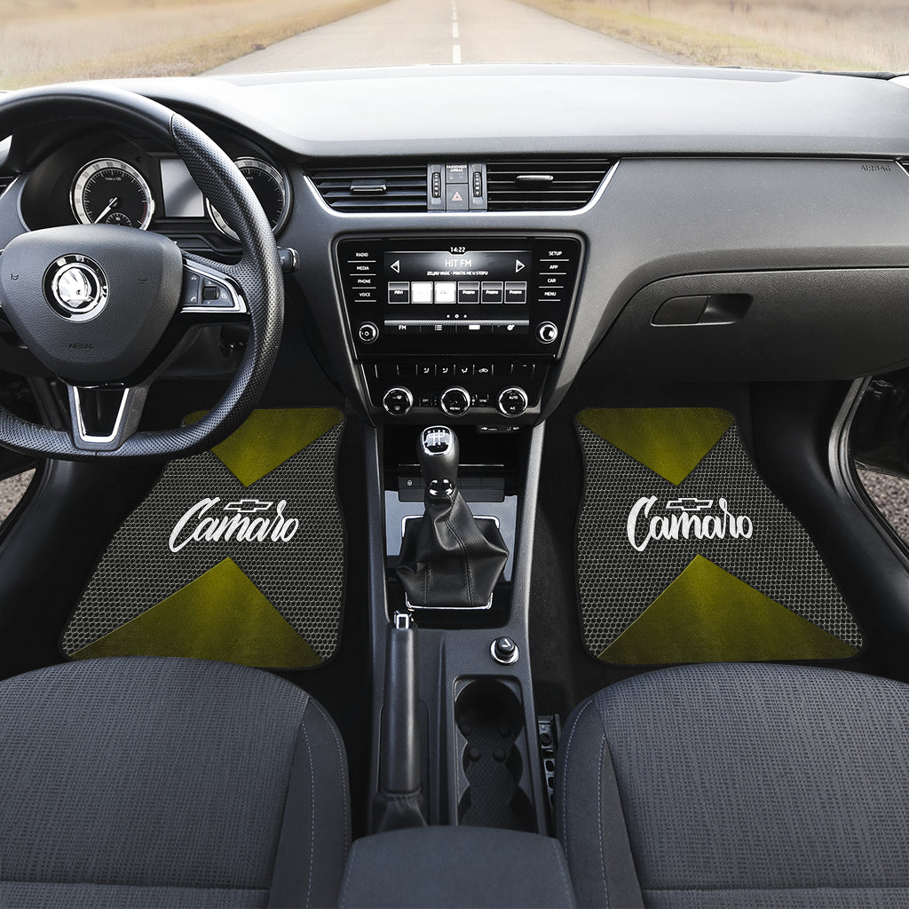 Chevy Camaro Front Car Mats V4 - Famjoys Chevy Camaro Front Car Mats V4 - Famjoys