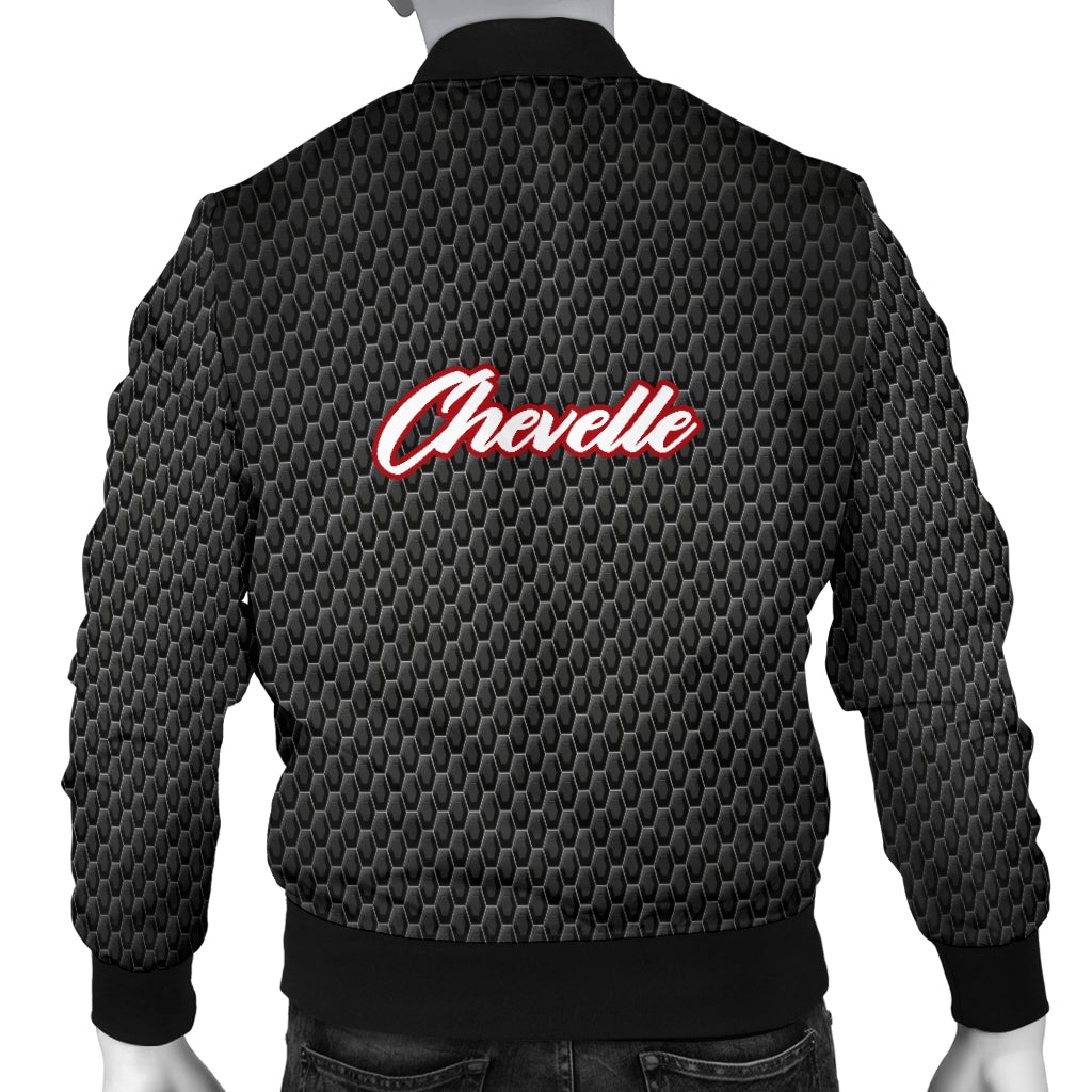 Chevy Chevelle Men's Bomber Jacket MT - Famjoys Chevy Chevelle Men's Bomber Jacket MT - Famjoys