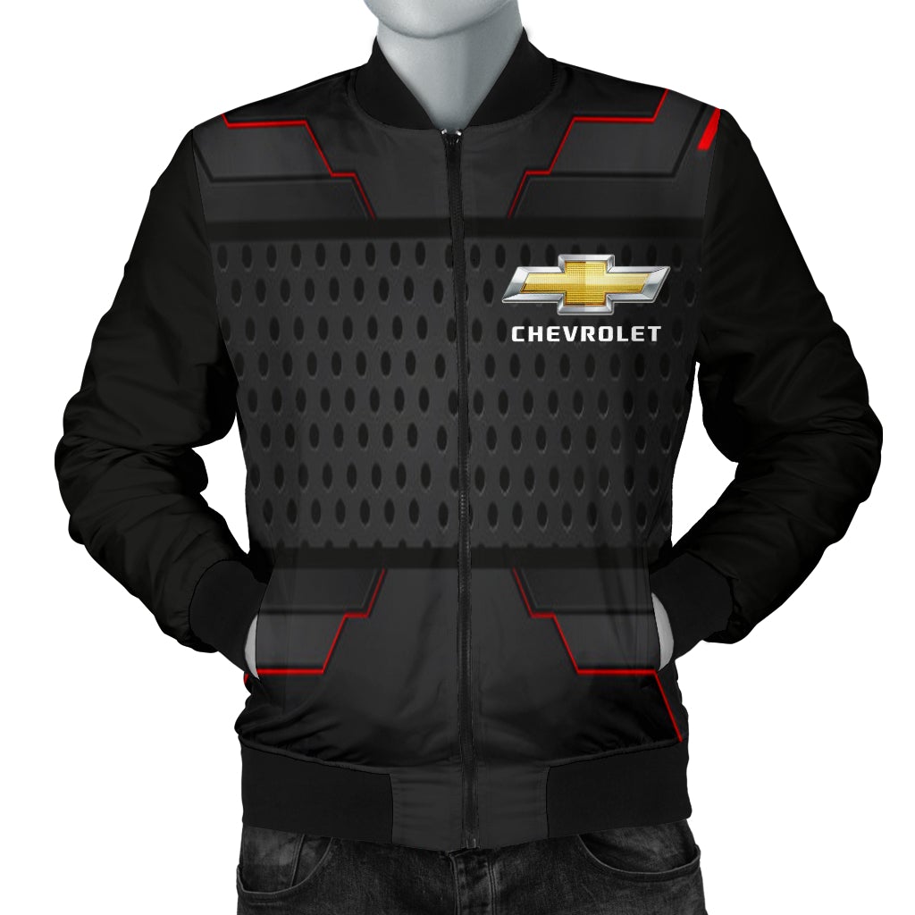 Chevy Chevelle Men's Bomber Jacket MX - Famjoys Chevy Chevelle Men's Bomber Jacket MX - Famjoys