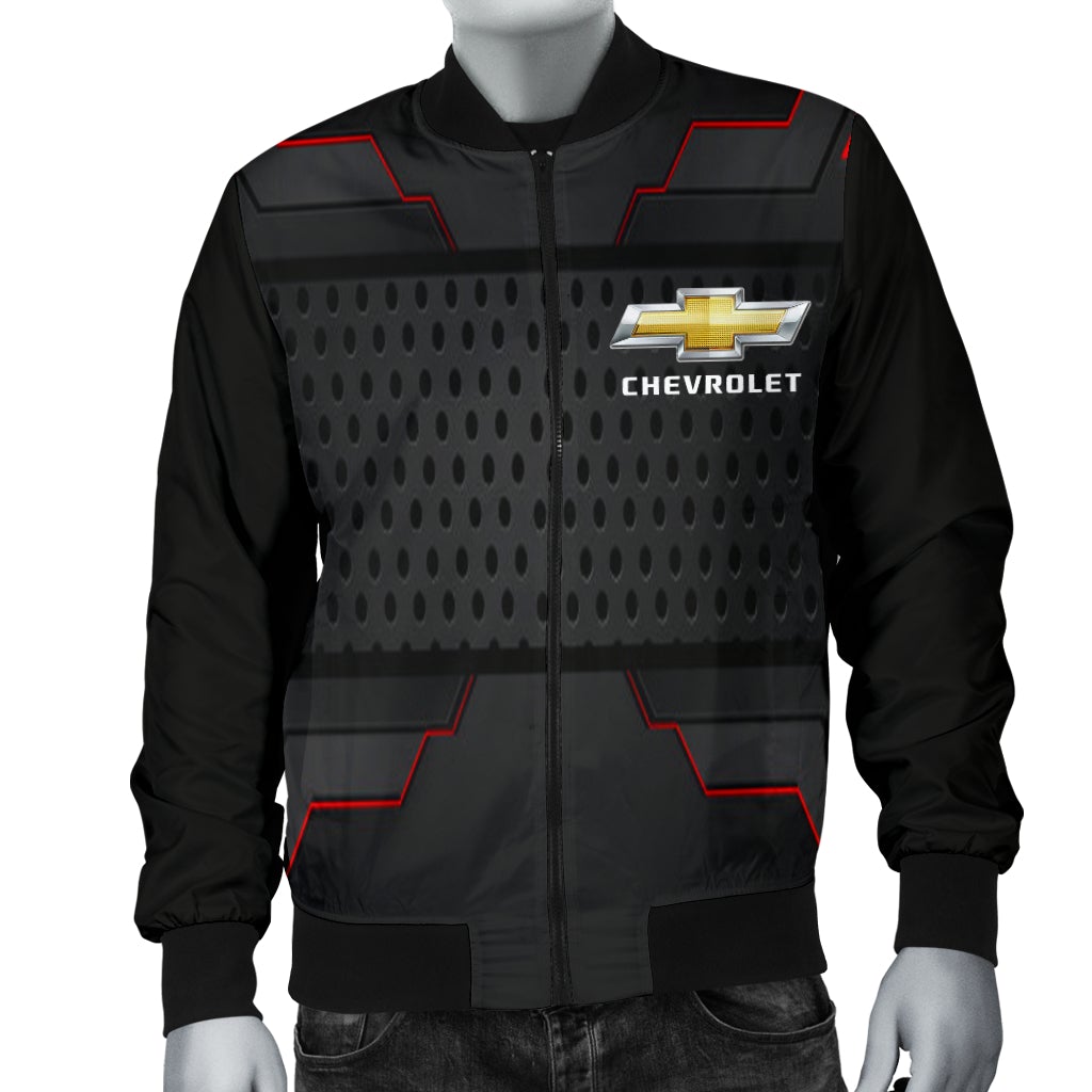 Chevy Chevelle Men's Bomber Jacket MX - Famjoys Chevy Chevelle Men's Bomber Jacket MX - Famjoys